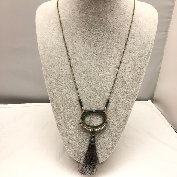 Bohemian Style Tassel Necklace - Picture 1 of 6